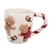 Clayre & Eef Gedeckter Tisch<Tasse in Weiß - 325 ml