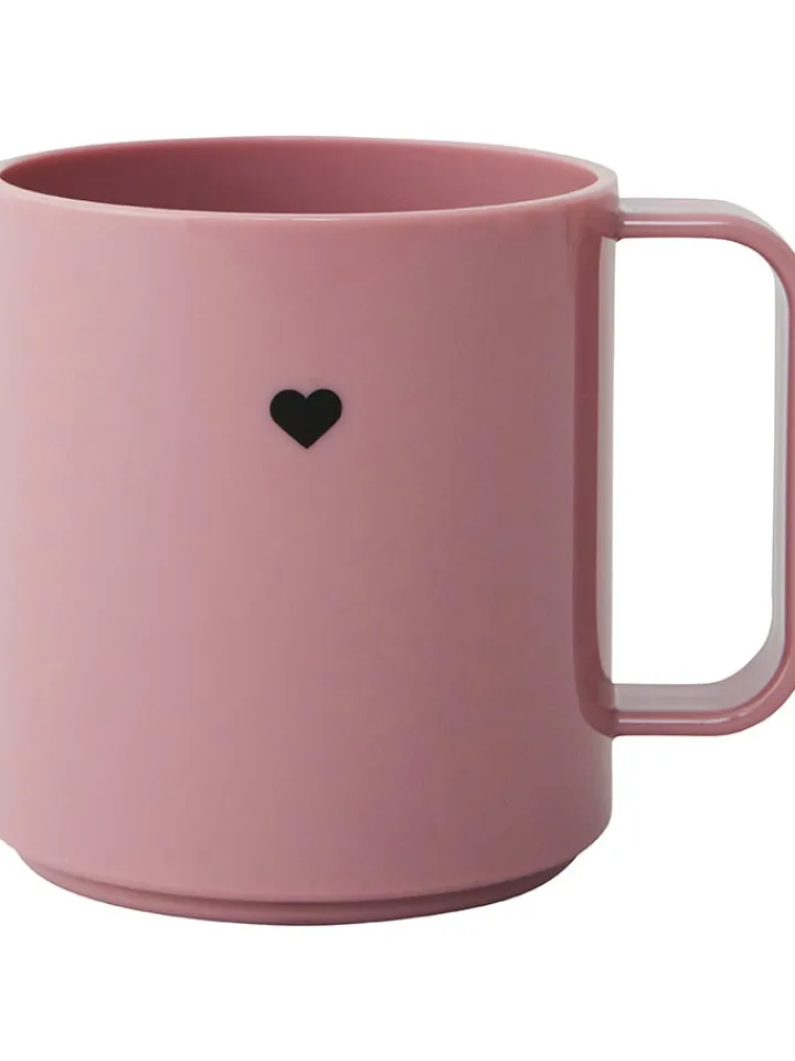 Design Letters Gedeckter Tisch<Tasse "Mini Love" in Rosa - 175 ml