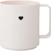 Design Letters Gedeckter Tisch<Tasse "Mini Love" in Weiß - 175 ml