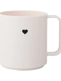 Design Letters Gedeckter Tisch<Tasse "Mini Love" in Weiß - 175 ml