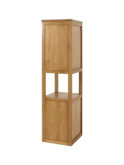 MCW Badmöbel<Teak-Hochschrank M71