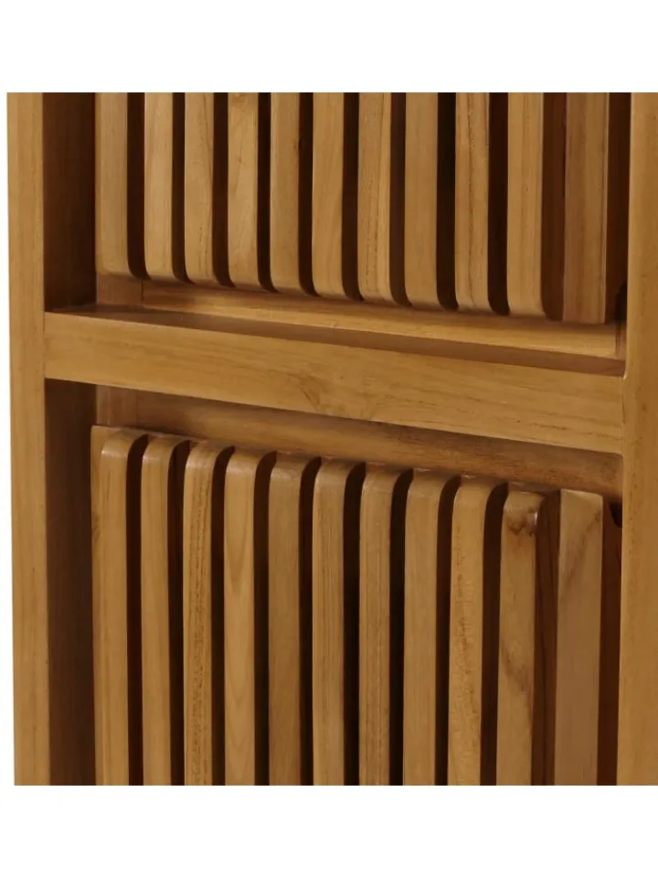 MCW Badezimmermöbel<Teak-Hochschrank M70