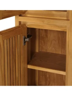 MCW Badezimmermöbel<Teak-Hochschrank M70