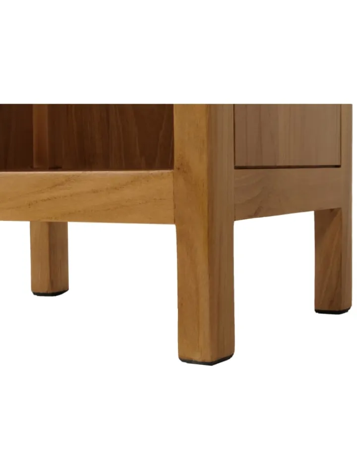 MCW Badezimmermöbel<Teak-Hochschrank M70