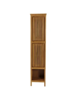 MCW Badezimmermöbel<Teak-Hochschrank M70