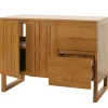 MCW Badmöbel<Teak-Waschbeckenunterschrank M72