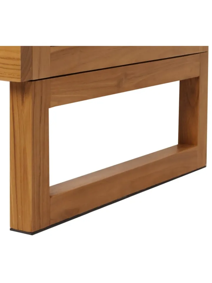 MCW Badmöbel<Teak-Waschbeckenunterschrank M72