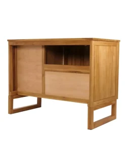 MCW Badmöbel<Teak-Waschbeckenunterschrank M72