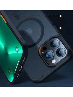 TechProtect Smartphones & Zubehör<MagMat Magnetisch Hülle für iPhone 15 Pro Max Titan matt in Titan