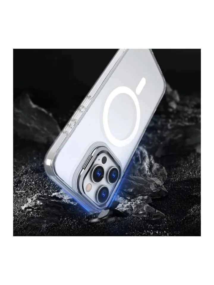 TechProtect Smartphones & Zubehör<MagStand magnetisch Hülle iPhone 16 Pro transparent in Transparent