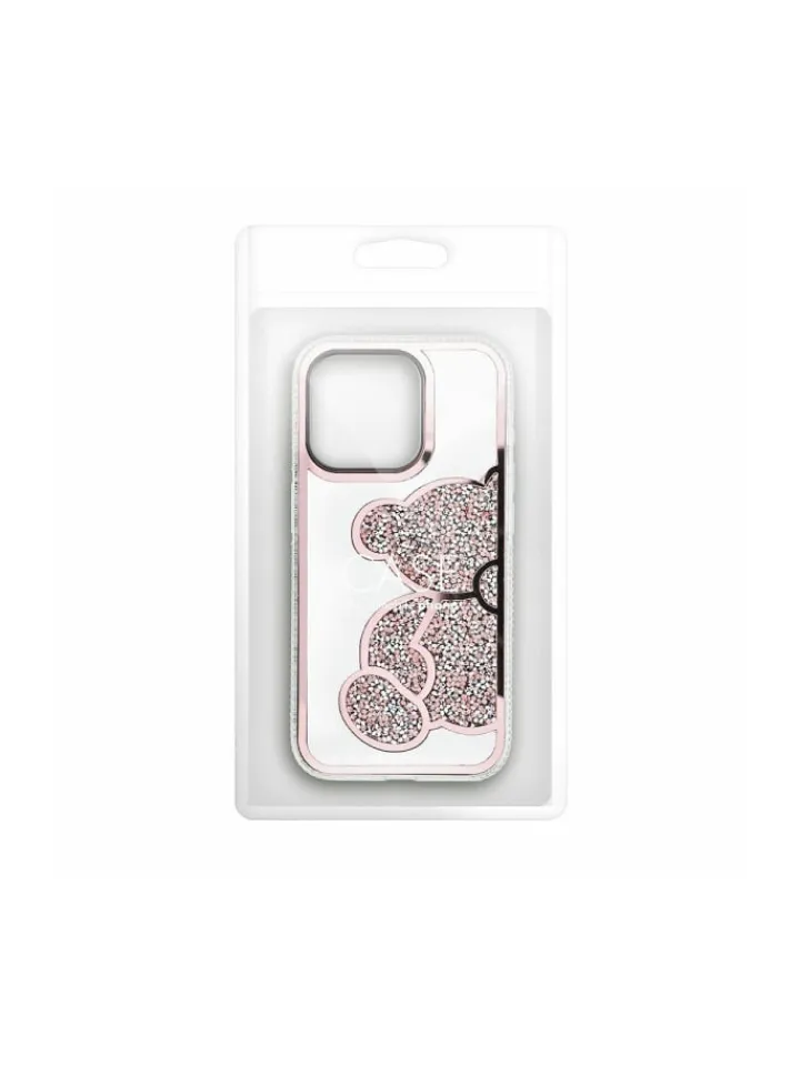 COFI 1453 Smartphones & Zubehör<Teddy Bear Handyhülle kompatibel mit iPhone 16 Pro Max Pink in Pink
