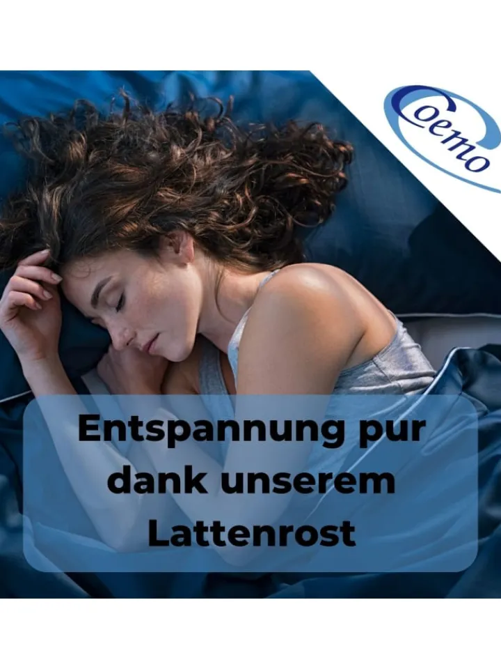 Coemo Betten & Matratzen<Teiltellerlattenrost KombiFlex starr oder verstellbar in Natur