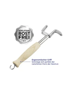 Maximex Pflege & Gesundheit<Teleskop-Anziehhilfe in Beige/ Silber - (L)70 cm