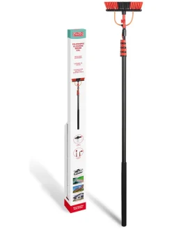 Lifa Living Putz- & Waschutensilien<Teleskop-Reinigungsbürste in Schwarz - (L)7 m