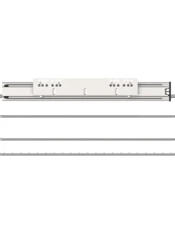 Schütte Kisten & Körbe<Teleskopschublade in Chrom - (B)50 x (H)15 x (T)45 cm