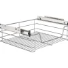 Schütte Kisten & Körbe<Teleskopschublade in Chrom - (B)45 x (H)14 x (T)41 cm
