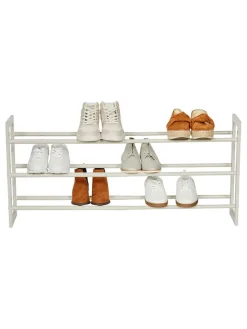 STORE IT Garderoben<Teleskop-Schuhregal in Creme