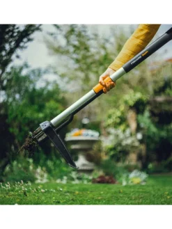 Fiskars Gartendekoration<Teleskop-Unkrautstecher in Schwarz