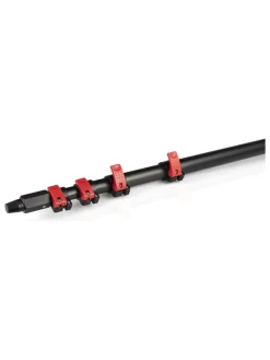 Lifa Living Gartendekoration<Teleskop-Wasserbürste in Schwarz/ Rot - (H)460 cm