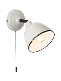 Brilliant Wandleuchten<Telio Wandleuchte Zugschalter in grau/taupe