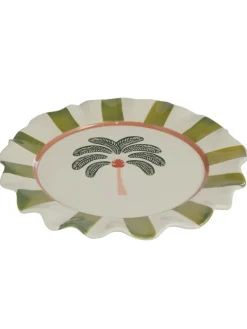 Butlers Dekoschalen<Teller PALACIO Palmehandbemalt in Multicolor
