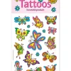 Lutz Mauder Partyzubehör & -Dekoration<Temporäre Tattoos "Schmetterlinge" in Bunt - ab 3 Jahren