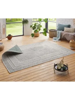 Teppich Boss Teppiche & Fußmatten<Teppich Frame rechteckig In- / Outdoor Bordüre grün