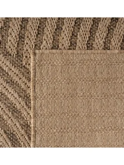 KADIMA DESIGN Outdoorteppiche<Teppich In-/Outdoor Jute-Optik Flachgewebe Grobe Linien Polypropylen