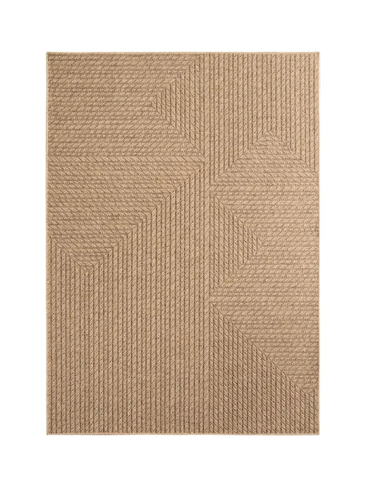 KADIMA DESIGN Outdoorteppiche|Teppiche & Fußmatten<Teppich In-/Outdoor Jute-Optik Flachgewebe Unicolor Polypropylen