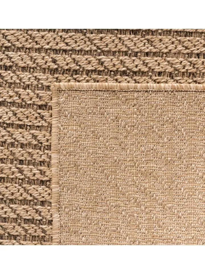 KADIMA DESIGN Outdoorteppiche|Teppiche & Fußmatten<Teppich In-/Outdoor Jute-Optik Flachgewebe Unicolor Polypropylen