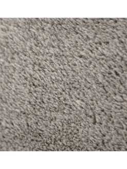 KADIMA DESIGN Teppiche & Fußmatten<Teppich Kurzflor waschbar Unifarben Wohnzimmer in Grau