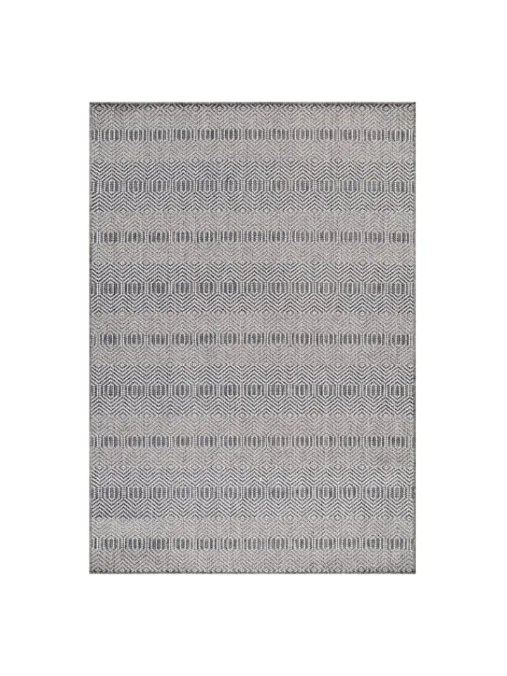 KADIMA DESIGN Outdoorteppiche<Teppich Outdoor Flachgewebe Boho Polypropylen Balkon