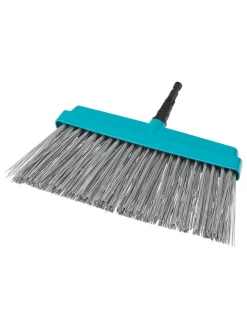Gardena Gartendekoration<Terrassenbesen "Combisystem" in Hellblau/ Schwarz - (B)32 cm