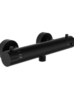 Schütte Badarmaturen<Thermostat-Duscharmatur "London" in Schwarz