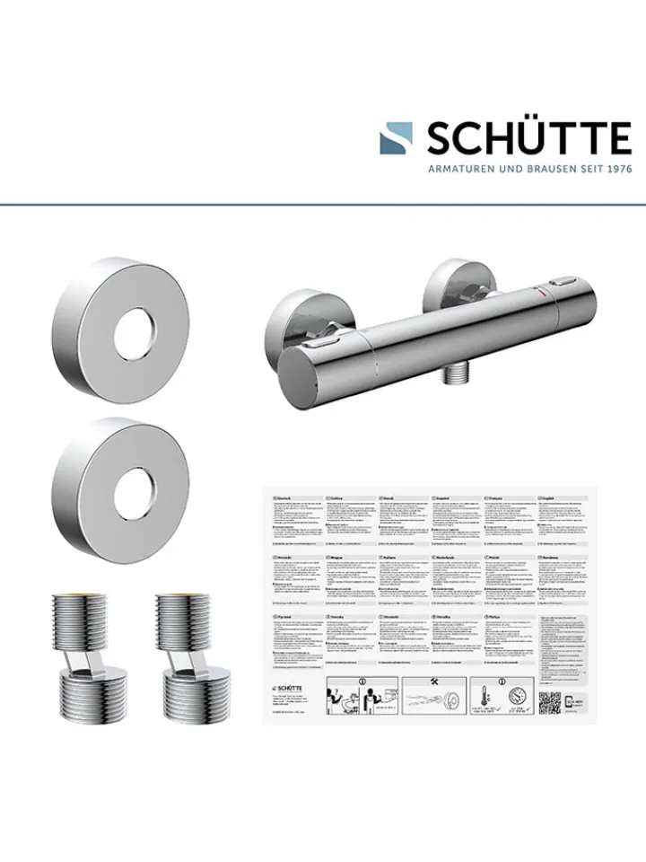 Schütte Badarmaturen<Thermostat-Duscharmatur ''Monza'' in Chrom