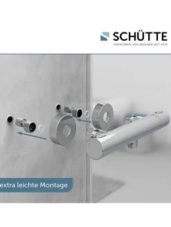 Schütte Badarmaturen<Thermostat-Duscharmatur ''Monza'' in Chrom