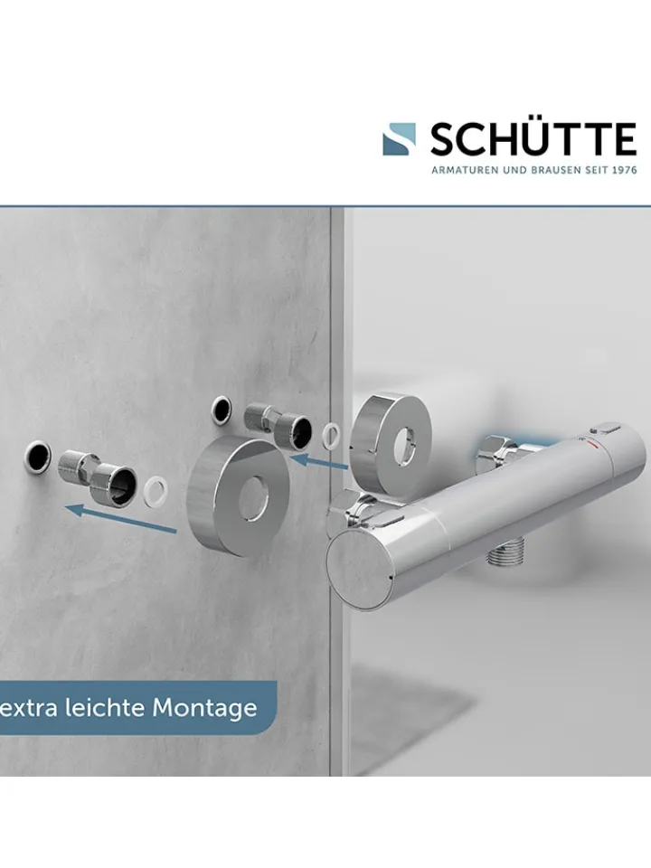 Schütte Badarmaturen<Thermostat-Duscharmatur ''Monza'' in Chrom