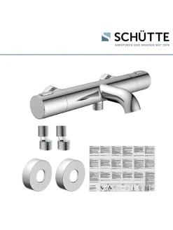 Schütte Badarmaturen<Thermostat-Wannenfüllarmatur ''Monza'' in Chrom