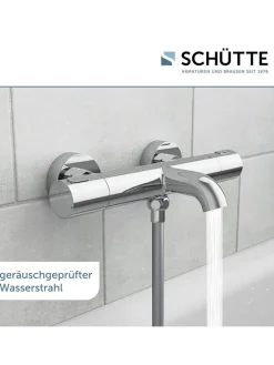 Schütte Badarmaturen<Thermostat-Wannenfüllarmatur ''Monza'' in Chrom