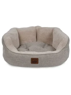 Paws&Whiskers Katzen<Tierbett ''Coco'' in Grau/ Beige
