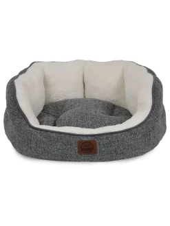 Paws&Whiskers Katzen<Tierbett ''Coco'' in Grau/ Creme