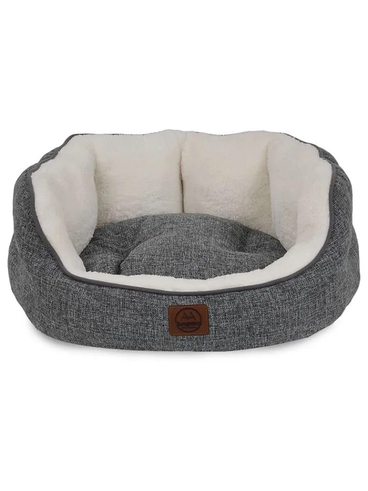 Paws&Whiskers Katzen<Tierbett ''Coco'' in Grau/ Creme