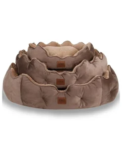 Paws&Whiskers Hunde<Tierbett ''Elsa'' in Hellbraun/ Beige