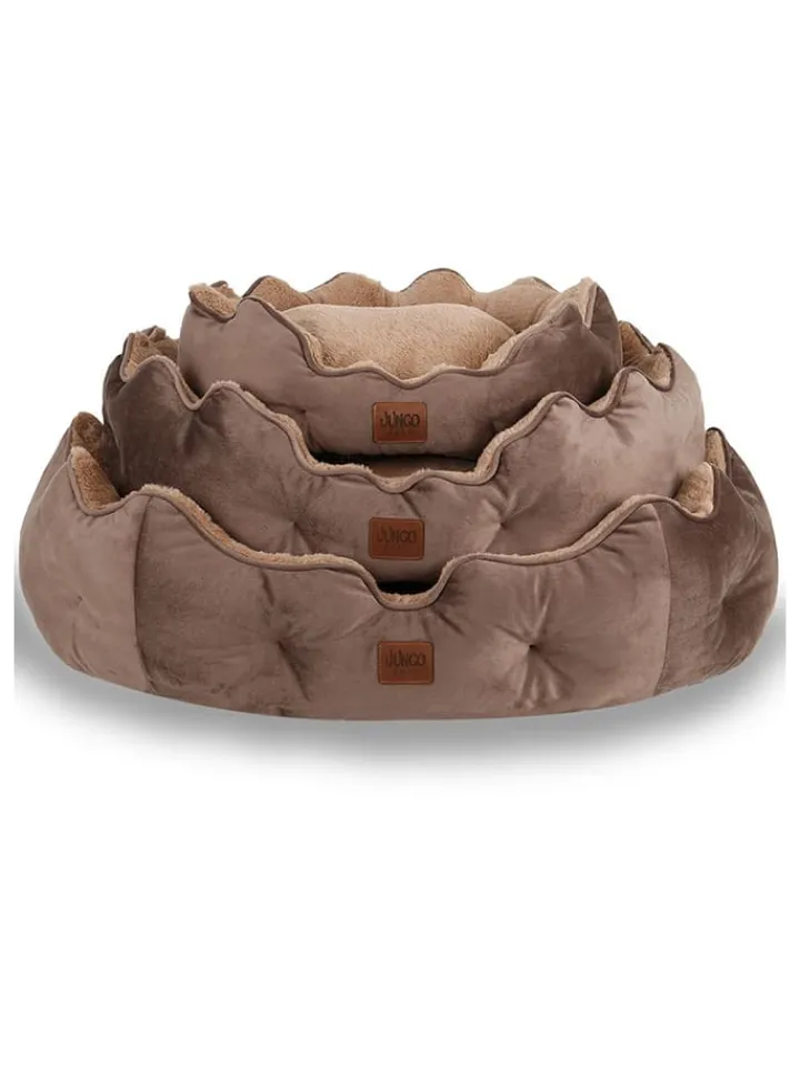 Paws&Whiskers Hunde<Tierbett ''Elsa'' in Hellbraun/ Beige