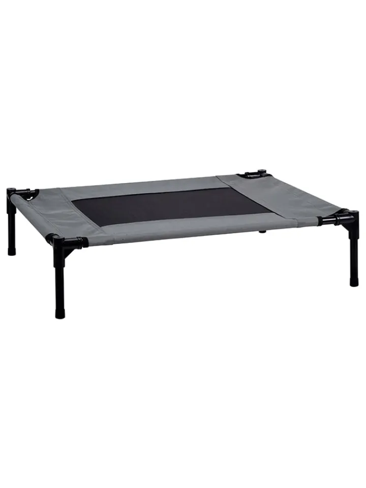 Edco Hunde<Tierbett in Grau - (B)81 x (H)17 x (T)63,5 cm