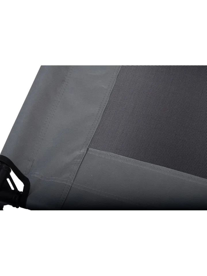 Edco Hunde<Tierbett in Grau - (B)81 x (H)17 x (T)63,5 cm