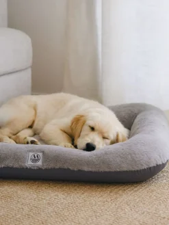 Paws&Whiskers Hunde<Tierbett ''Sally'' in Hellgrau