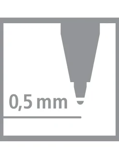STABILO Büro- & Schulbedarf<Tintenroller '' worker+ colorful'' - Medium - 4 Stück