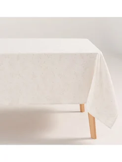 GAMUSI Küchentextilien|Tisch- & Küchentextilien<Tischdecke "Berrie" in Weiß/ Gold