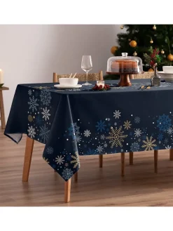 Mint Rugs Küchentextilien<Tischdecke "Christmas Natalie" in Blau